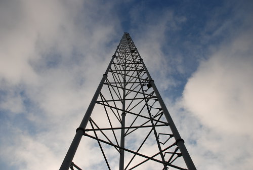 Metalen mast